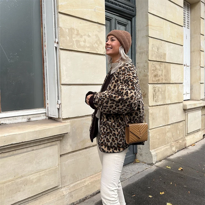Leora™ | Women's Leopard Print Jacket