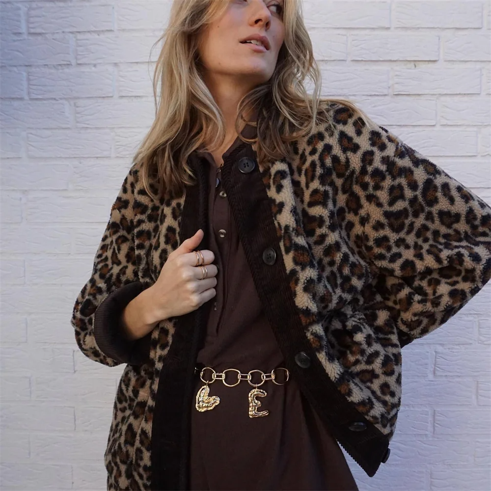 Leora™ | Women's Leopard Print Jacket