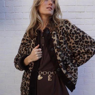 Leora™ | Women's Leopard Print Jacket